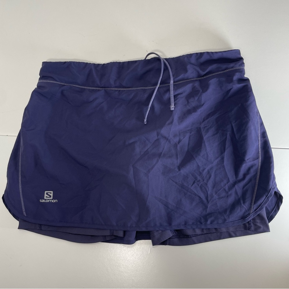Salomon Blue Purple Sports Skort size M in good condition